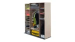 Ares 4 Doors Wardrobe - Image 2