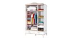 Golden 3 Doors Wardrobe - Image 2