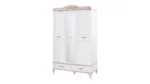 Golden 3 Doors Wardrobe