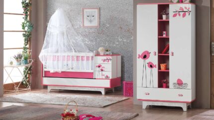Teddy 3 Doors Wardrobe