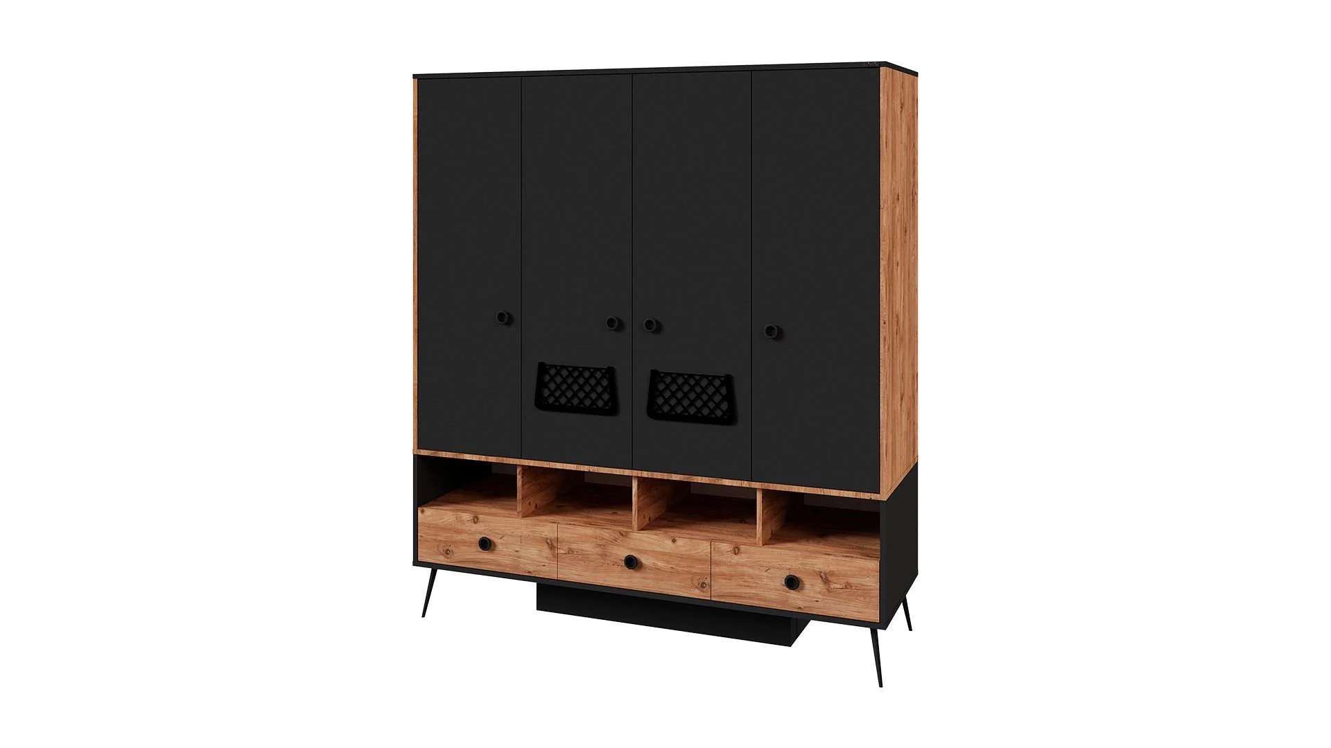 New Project - 2025-06-20T110854.937 Nitro 4 Doors Wardrobe - Image 1